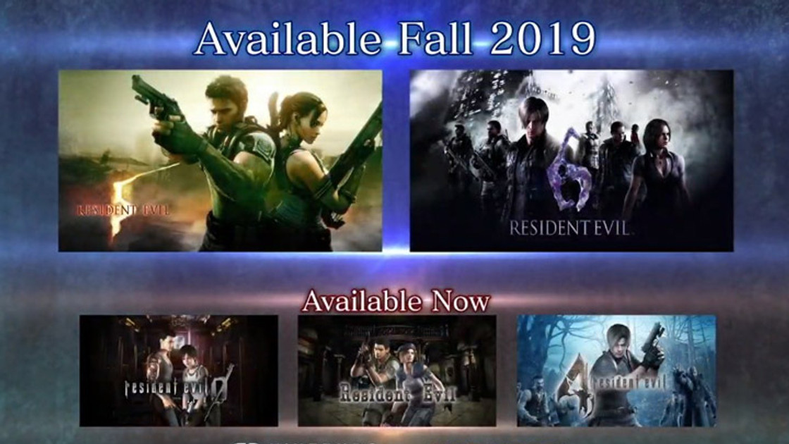 Resident Evil 5 et 6 : Sortie sur Nintendo Switch, trailer et date de sortie - E3 2019