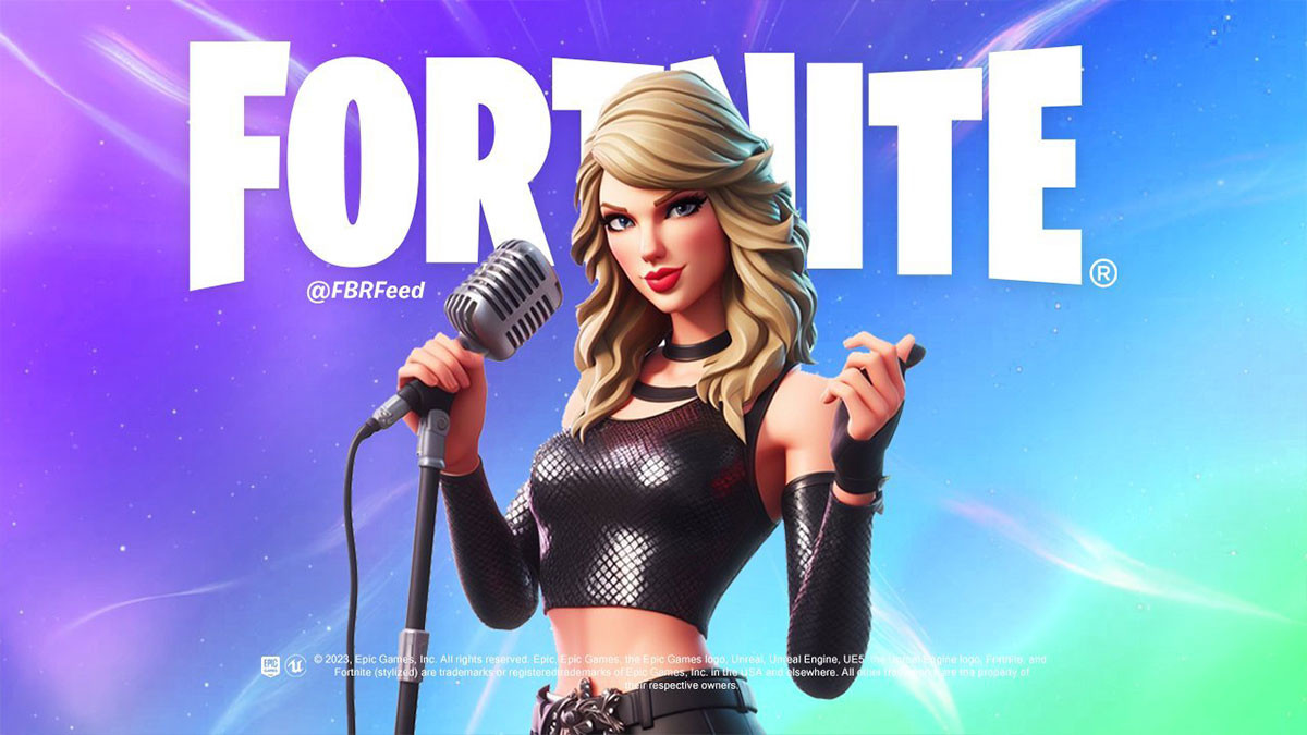 Un concert Taylor Swift sur Fortnite pou la saison 2 de Festival au chapitre 5 selon les leaks ?