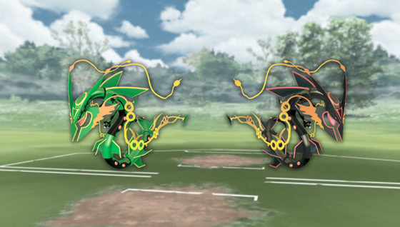 Battre Méga-Rayquaza (shiny) en Raid sur Pokémon Go : Faiblesses et meilleurs Pokémon counters