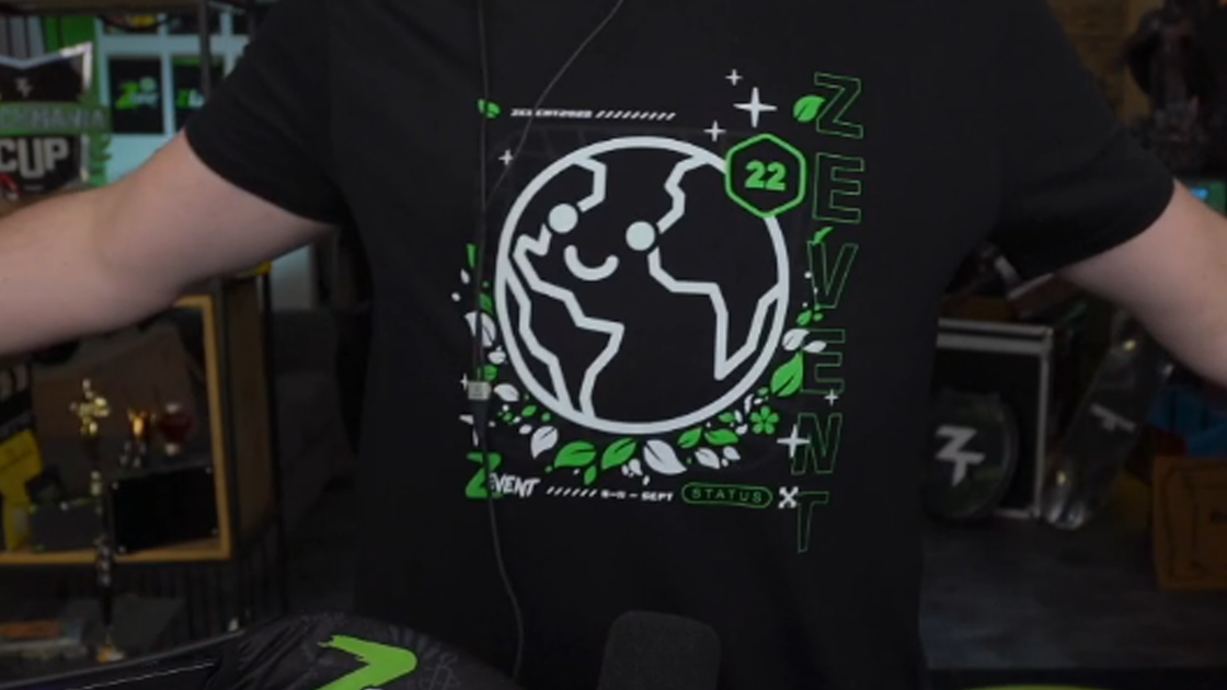 Où acheter le t-shirt du Z Event 2022 ?