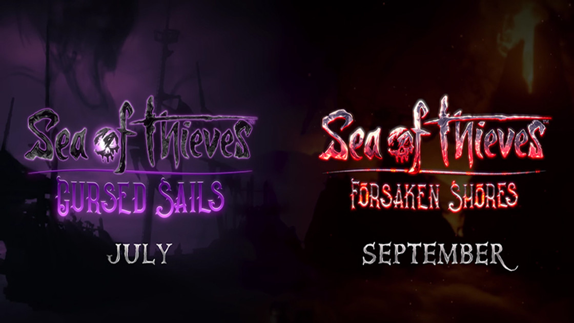 Sea of Thieves : Cursed Sails et Forsaken Shores, deux nouvelles mises à jour