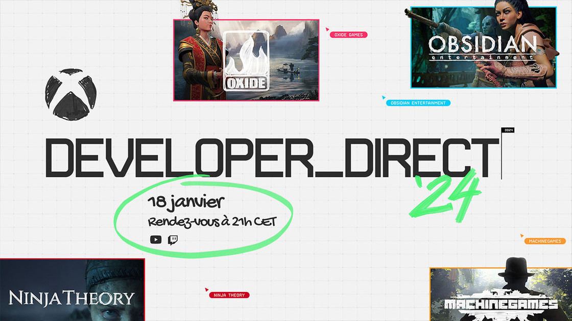 Xbox Developer Direct 2024 : Où et comment regarder l'événement du 18 Janvier 2024 ?