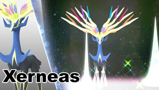 Légendes illuminées X : événement Xerneas et Pokémon FEE et DRAGON sur Pokémon GO