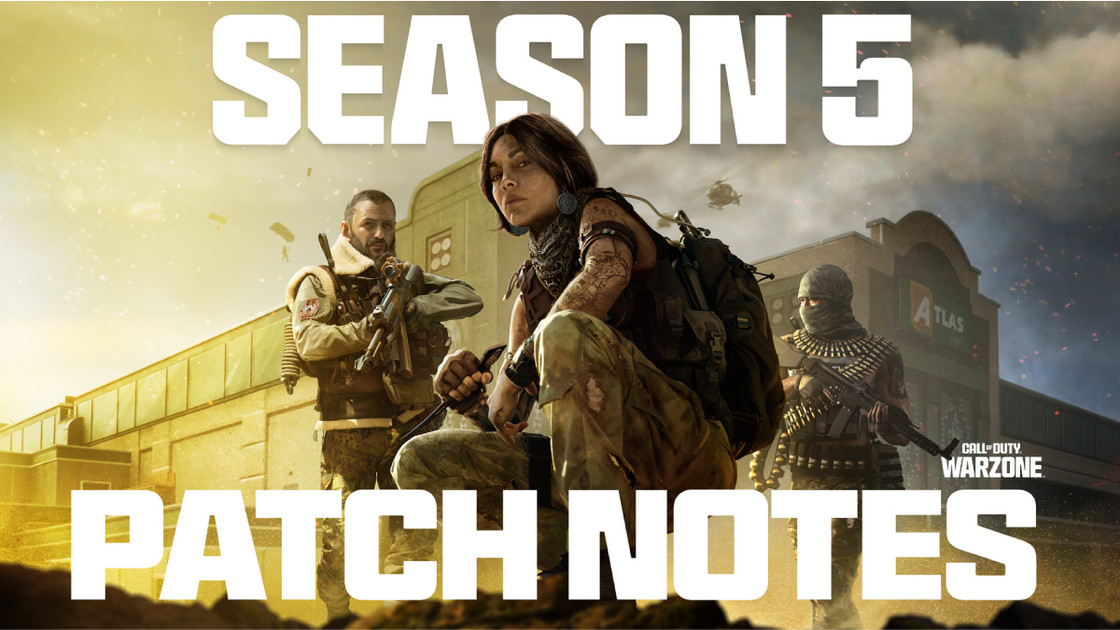 Taille mise à jour Warzone saison 5, quel est son poids et sa taille sur PC et PS5 ?