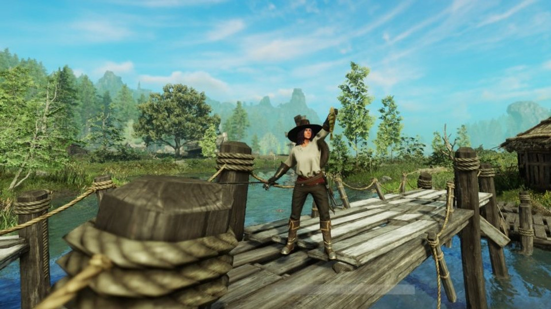 Comment monter la pêche dans New World, leveling du métier