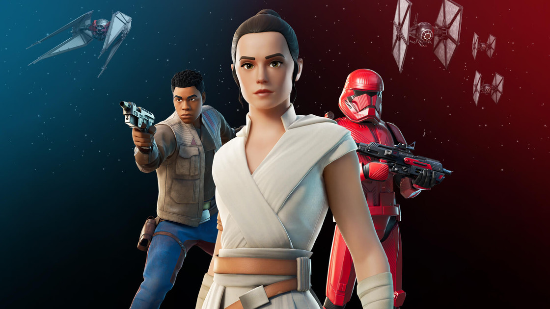 Fortnite x Star Wars : Vidéo de l'événement et combats de sabre laser