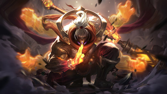 Le skin Jax bâton divin en boutique