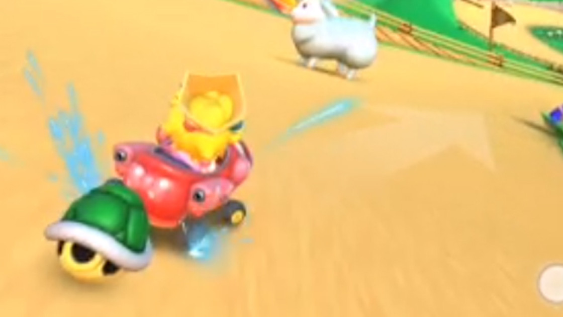 Mario Kart Tour : Renversez cinq chèvres, astuce pour le défi