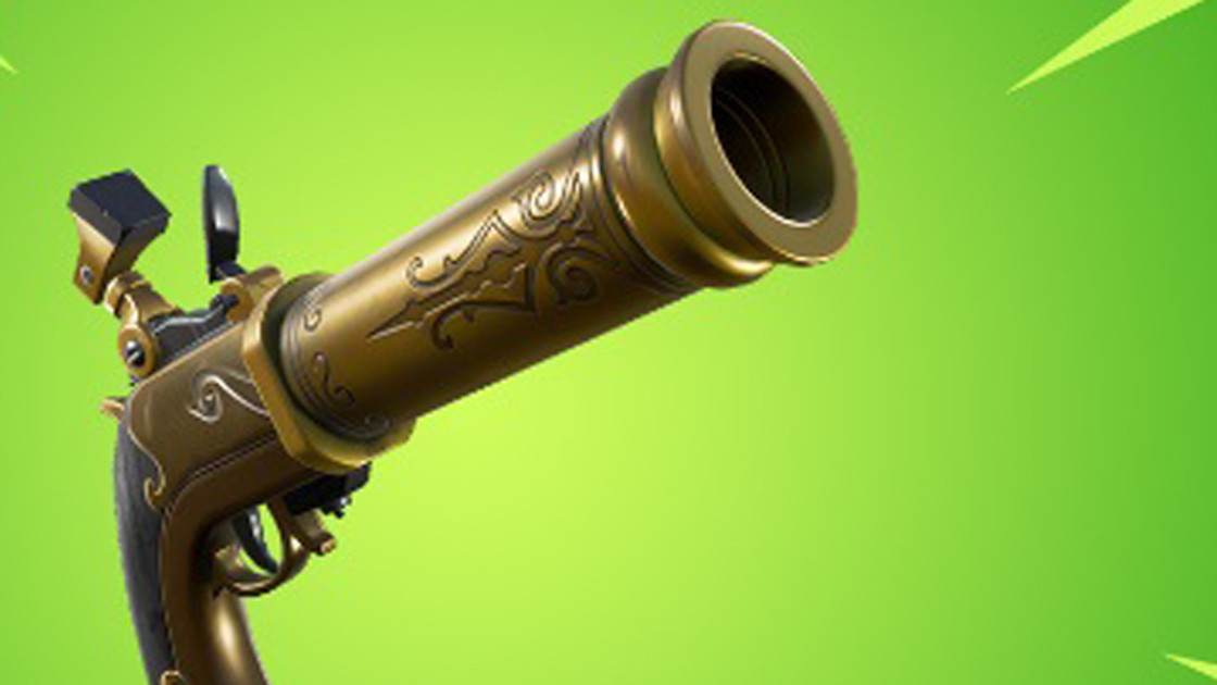 Fortnite : Pistolet à silex, nouvelle arme au patch 8.11