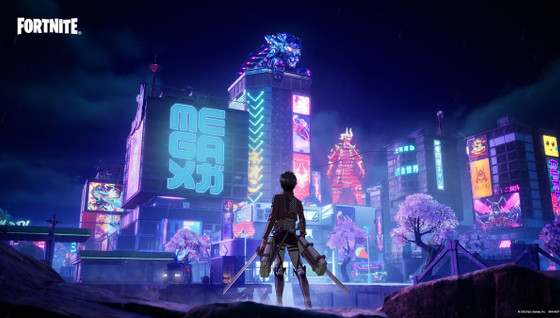 Fortnite : Eren Jäger, Attaque des Titans et Mega City officiellement annoncés par Epic Games