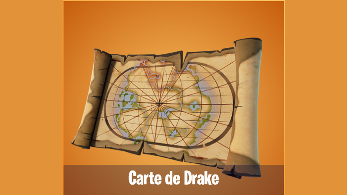Carte au trésor de Drake dans Fortnite, bientôt une collaboration avec Uncharted ?