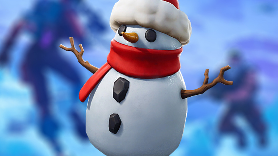 Fortnite : Bonhomme de neige Furtif, nouvel objet dataminé - Patch 7.20