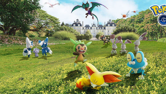 Événement Pokémon de Kalos (6G) sur Pokémon GO en décembre