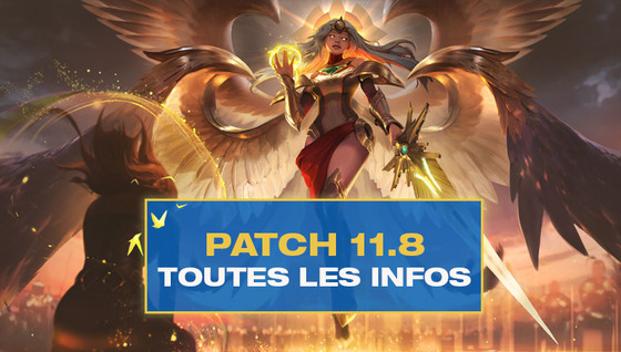 Tous les changements du patch 11.8