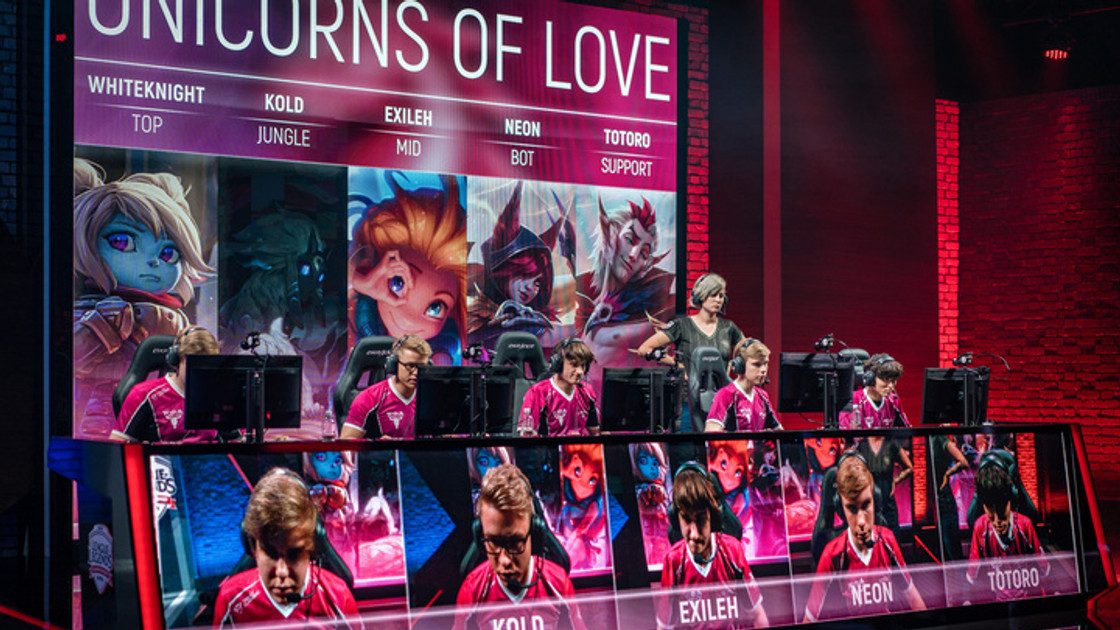 LoL : Unicorns Of Love quitte les LCS EU, non retenu en franchise