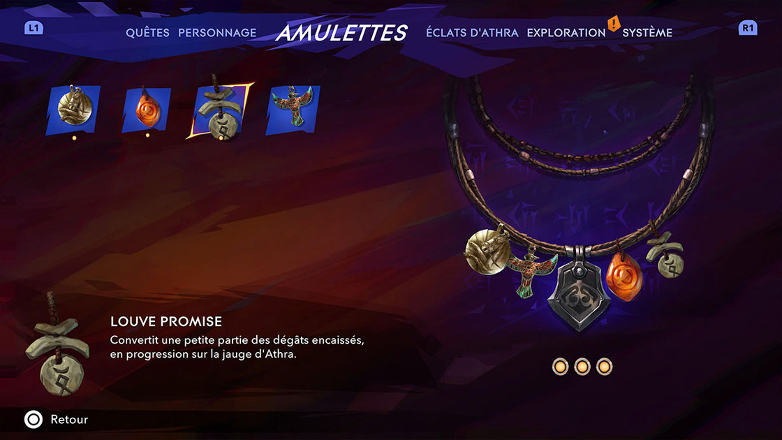 Les meilleures amulettes pour débuter dans Prince of Persia The Lost Crown