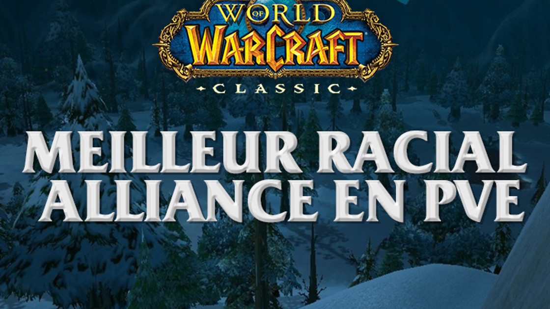 WoW Classic : Alliance, la meilleure race PvE