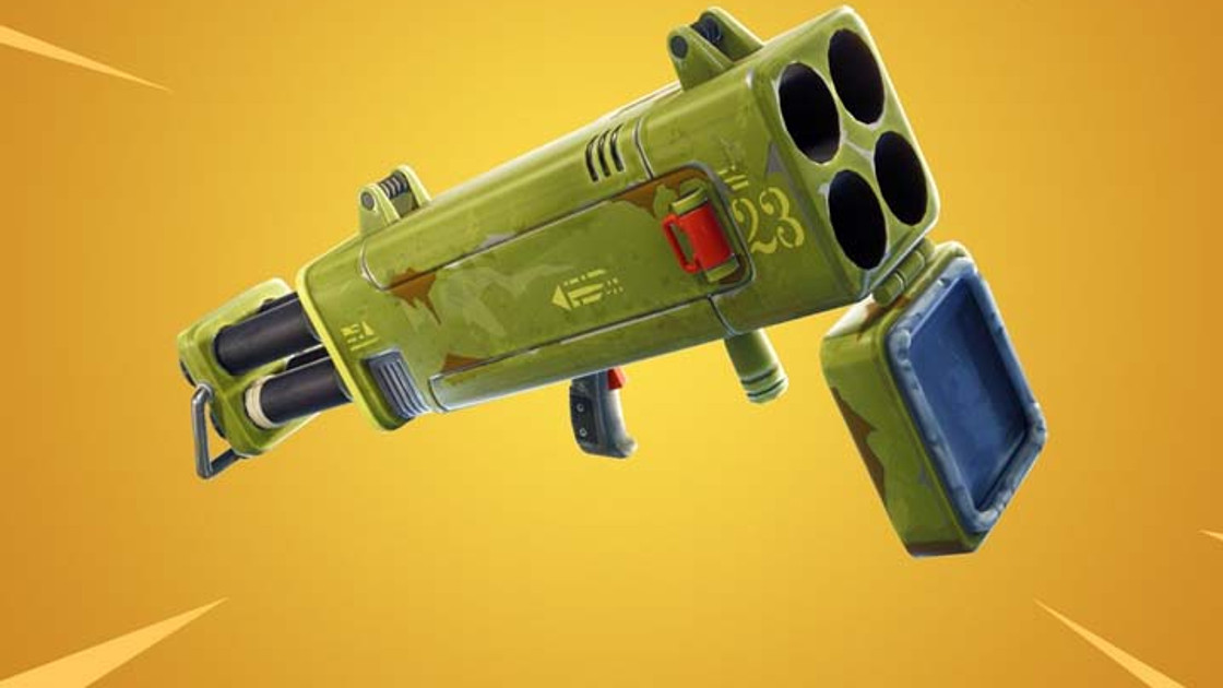 Fortnite : Quadrilanceur, nouvelle arme avec 4 roquettes