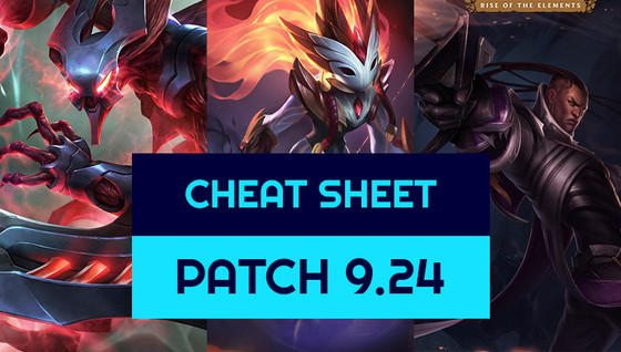 Le cheat sheet des meilleures compositions de TFT en 9.24