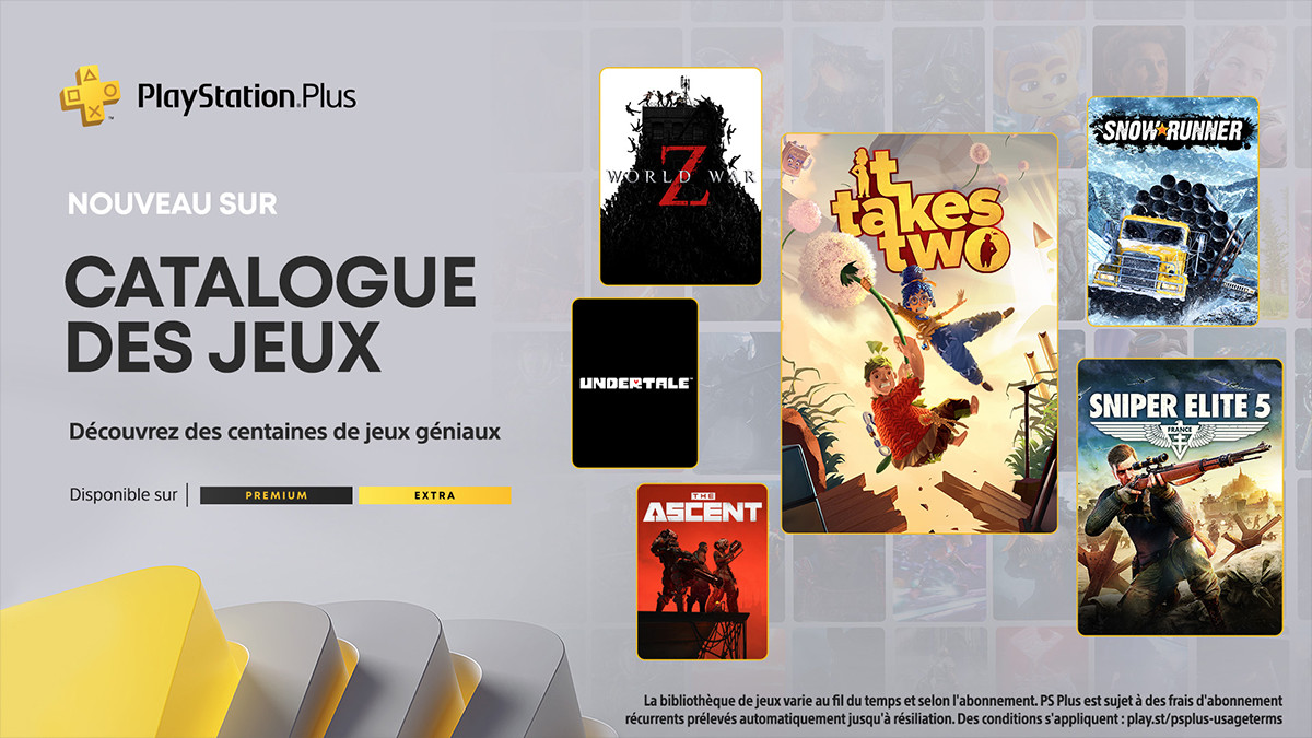 Jeux gratuits PS Plus Extra et Premium : quelles nouveautés en juillet 2023 ?