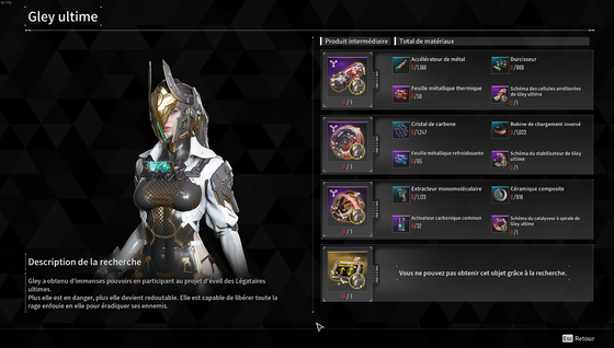 Gley Build : quel équipement choisir pour ce légataire dans The First Descendant ?