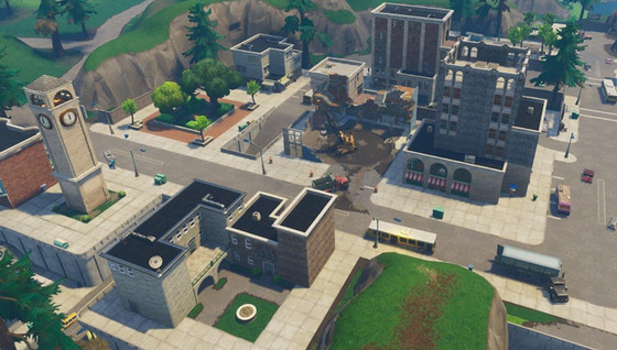 Tilted Towers détruite par un nuage