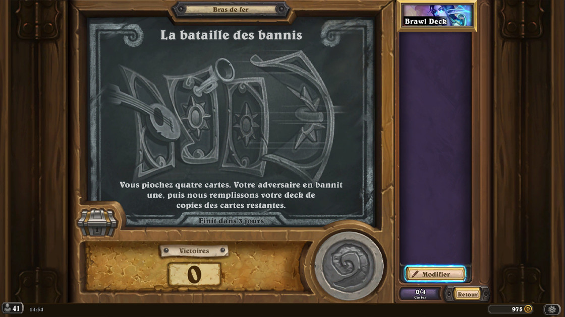 Deck Bras de Fer Hearthstone, quelles cartes choisir pour la bataille des bannis ?