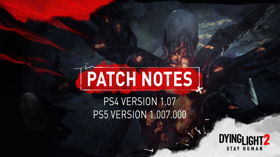 Dying Light 2 1.07, patch notes de la mise à jour du 11 mars sur PS4 et PS5