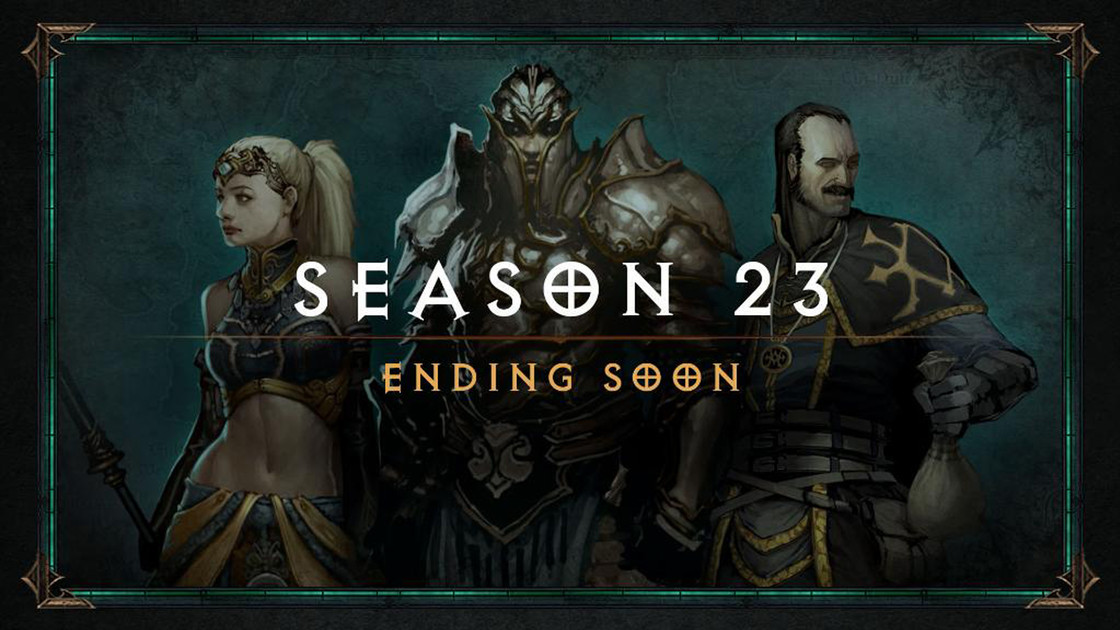 Diablo 3 saison 23 heure de fin, quand se termine la saison ?