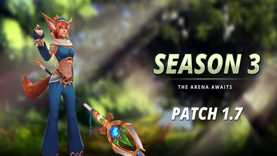 Battlerite : Saison 3, notes du patch 1.7