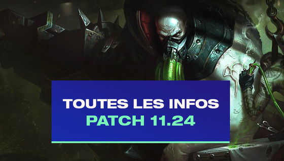 Tous les changements du patch 11.24