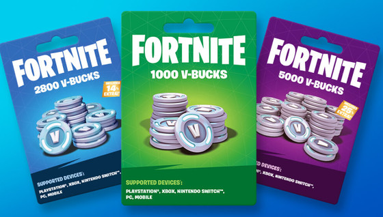 Où acheter des cartes de V-Bucks en France ?