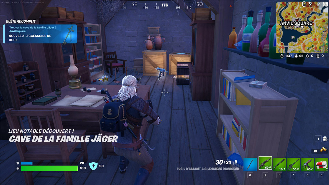 Cave de la famille Jager sur Fortnite, où la trouver à Anvil Square ?