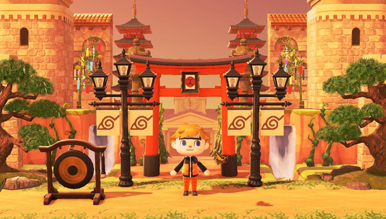 Une île Naruto dans Animal Crossing : New Horizons ? C'est possible !