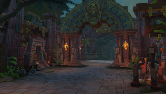 Découvrez Zuldazar, capitale de Zandalar.