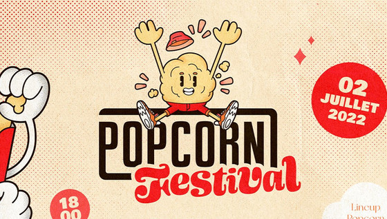 Quelle date et heure pour le Popcorn Festival ?