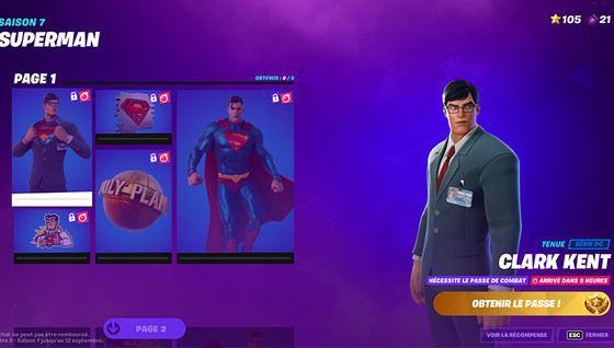 Tous les défis Superman pour débloquer le skin !