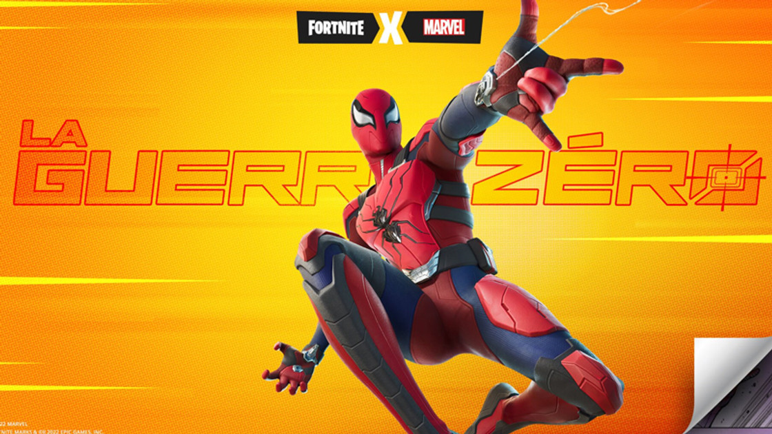 Spiderman Zero dans Fortnite, bientôt le skin en saison 3 du chapitre 3 ?