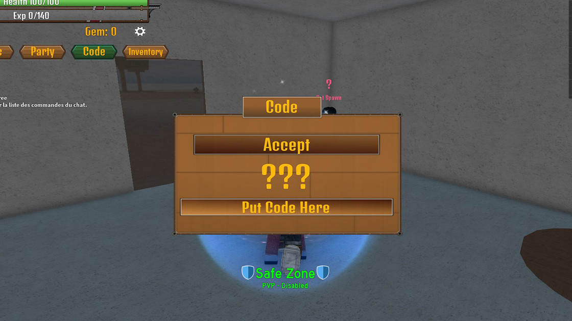 Code King Legacy Roblox 2021, liste