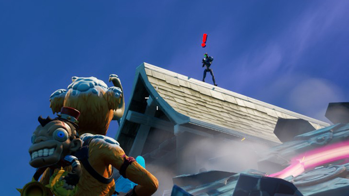 Infliger des dégâts à un garde de l'IO dans Fortnite, défi saison 7