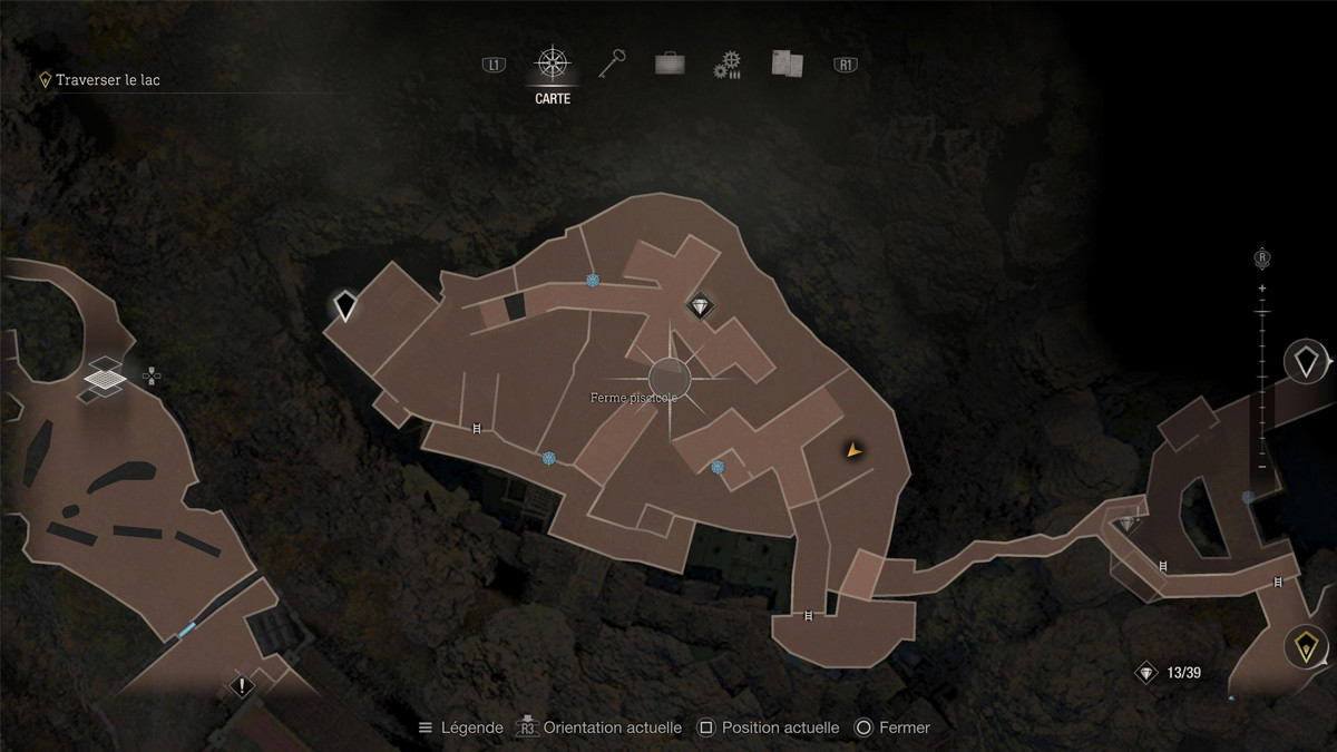 Carte interactive Resident Evil 4, existe-t-il une map ?