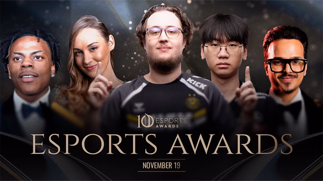 Esports Awards 2025 : ZywOo, Laure Valée, Doran et Riot Games triomphent lors d’une édition historique à Las Vegas