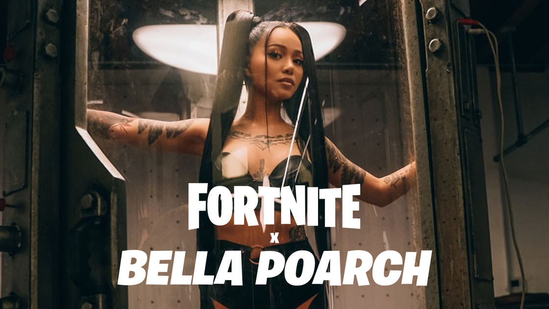 Fortnite x Bella Poarch, une emote TikTok pour la Série Icônes
