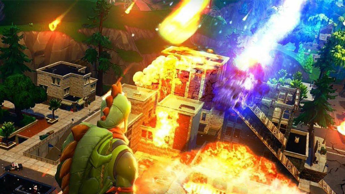 Bruits étranges et comètes dans Fortnite