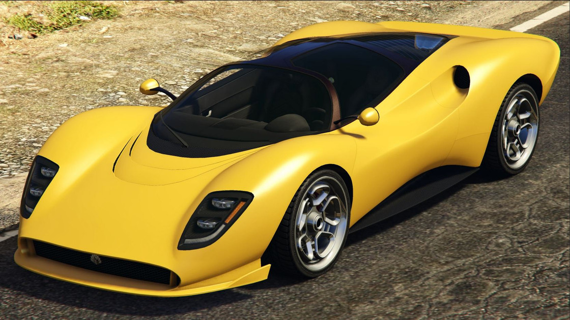 Lampadati Tigon sur GTA 5 Online, la voiture du podium du casino