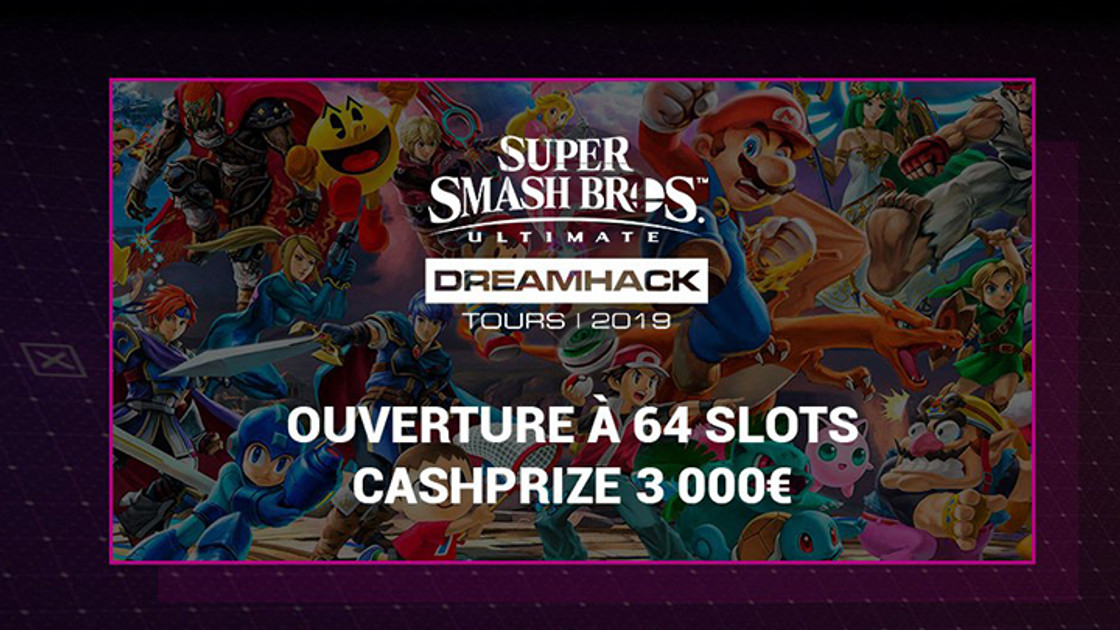 DH Tours 2019 SSBU : La DreamHack Tours organise un tournoi Super Smash Bros Ultimate