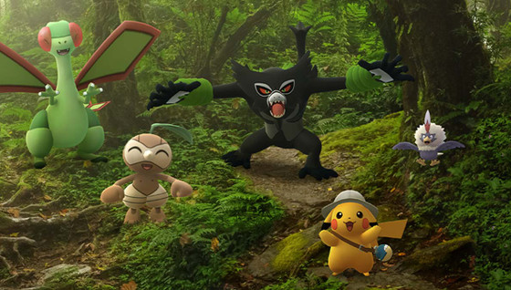 Zarude sur Pokémon Go dans l'événement Les Secrets de la Jungle