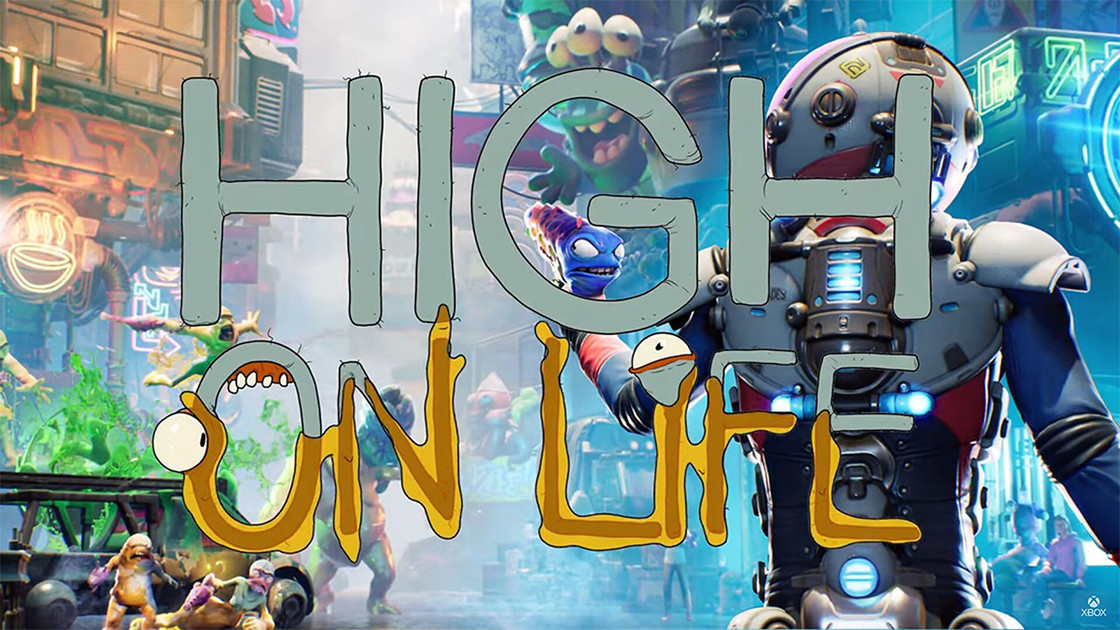 Heure de sortie High on Life, quand sort le jeu du créateur de Rick et Morty ?