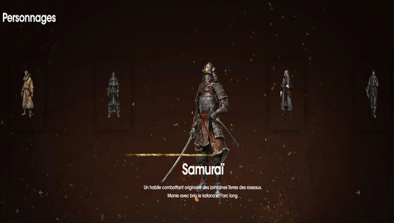 Le build du Samurai dans Elden Ring