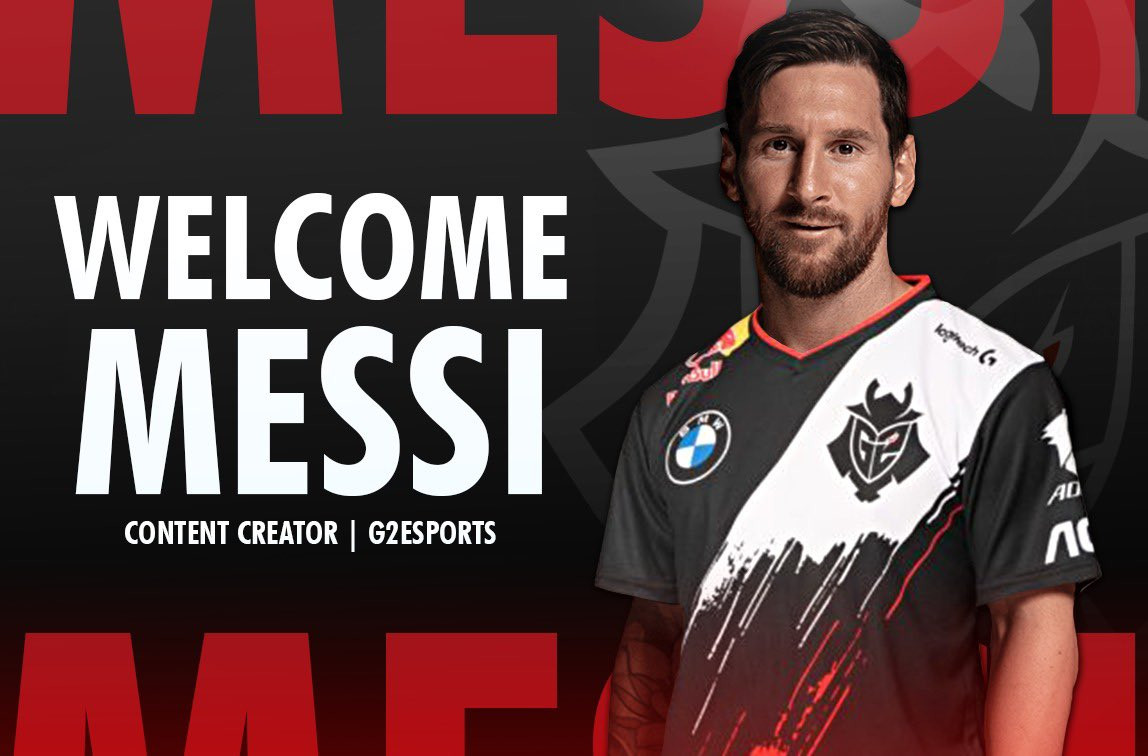 Lionel Messi rejoindrait G2 Esports ?